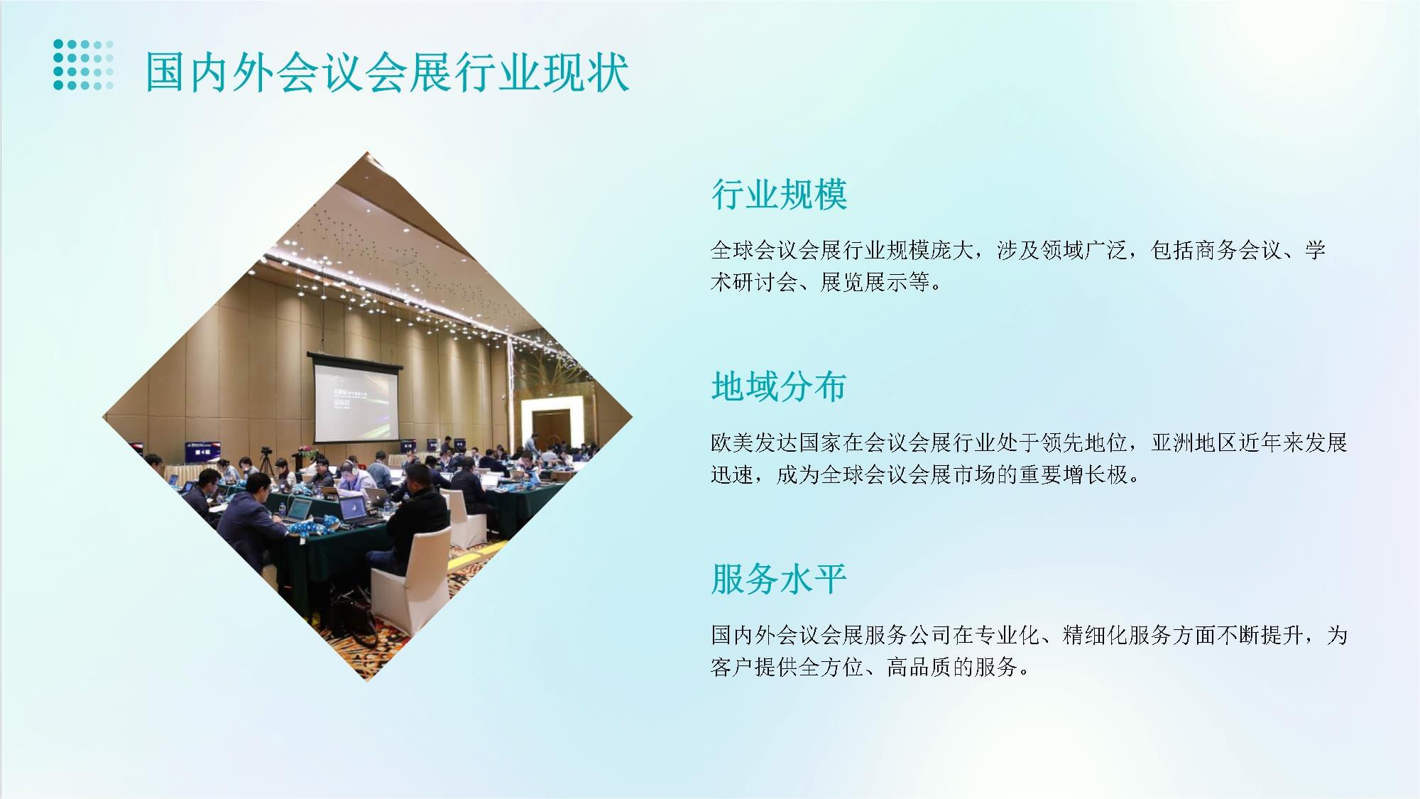 设立会议会展服务公司可行性研究报告